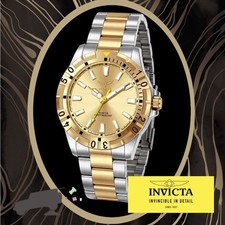 New INVICTA Specialty Men’s Watch~42mm Quartz Gold~69035 NIB picture