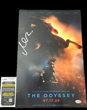 MATT DAMON SIGNED AUTOGRAPHED THE ODYSSEY ODYSSEUS 12x18 PHOTO Movie Cover COA picture