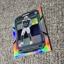 Panini 2022 Prizm Football - Aidan Hutchinson Lions #340 RC (Variation) picture
