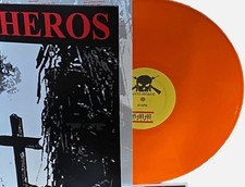 ANTI-HEROS Devil At My Heels LP Forced Reality Bruisers Moonstomp ORANGE NEW picture
