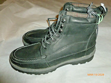 NWOB Men's Leather Boots Franco Fortini Montana Tan Lace Up Memory Foam 10 picture