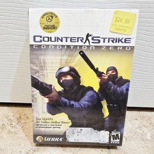 Counter Strike Condition Zero RARE Big Box PC Game w/ Sticker FACTORY SEALED HTF picture