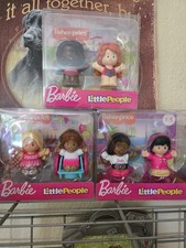 Fisher-Price Little People Barbie Party Figures 3 Packs of 2 Each picture