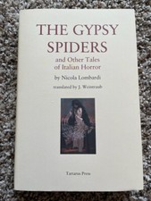 THE GYPSY SPIDERS and OTHER TALES of ITALIAN HORROR Nicola Lombardi Tartarus HC picture