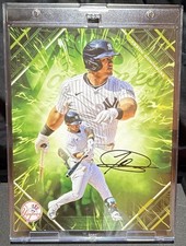 2025 Fanatics Emanate Jasson Dominguez Green Auto /99 Yankees RJ89845164 picture