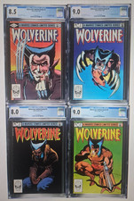 Wolverine Limited Series #1-4 Complete (Marvel, 1982)--CGC 8.5, 9.0, 8.0, 9.0 picture