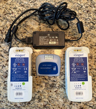 2 Inogen Model BA-516 Batteries (2) and external charger - used picture
