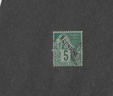 Reunion 1891 5c French Colonies overprinted FU Scott 20 picture