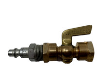 NOS Lunkenheimer Brass Valve Hit Miss Stationary Engine Steam picture