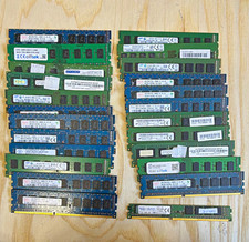 4GB Desktop RAM Lot of #24 Modules Mixed Brands. Read Details picture