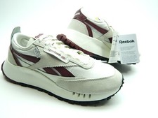 REEBOK CL LEGACY WHITE CHALK BURGUNDY H04996 MEN SHOES picture
