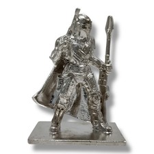 Silver Warrior Statue .95-.999 Fine 449g  Collectable Sci-Fi Hunter Bullion Art picture