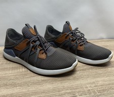 OluKai Mio Li Mens Size 11 Dark Grey Mesh Sneakers Shoes Pavement Blue 10440 picture