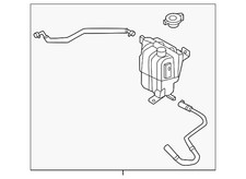 Genuine Nissan Engine Coolant Reservoir 21710-9BU0B picture