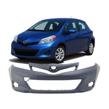Bumper Cover For 2012-2014 Toyota Yaris CE L Japan Buit W Fog holes Front picture