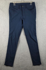Lululemon ABC Pants Mens 30 (31x31) Blue Skinny Stretch Warpstreme LM5950S picture