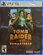 Tomb Raider I-III Remastered - PlayStation 5 - Brand NEW - Factory Sealed picture