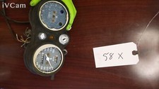 1974 Suzuki Gt250 Gauges Meter Speedo Tach 34100-33618 PARTS ONLY picture