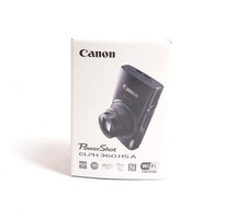 Canon PowerShot ELPH 360 HS A 20.2MP FHD Digital Camera Bundle (Black) picture