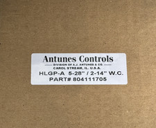 ANTUNES CONTROLS GAS PRESSURE SWITCH HLGP-A 5-28