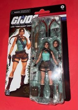 G.I.JOE TOMB RAIDER LARA CROFT CLASSIFIED SERIES RETRO CARD 6 INCH SHIPS FREE picture