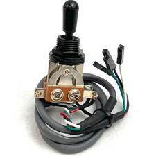 ✅ Black 3 Way Toggle Switch Guitar Pre-Wired for EMG Solderless 6