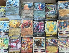 8 Jumbo Pokémon Cards Oversized EX V VSTAR Lot – Great Gift Display Set picture