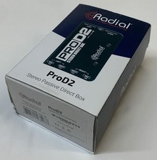 Radial Engineering ProD2 Stereo Direct Box Pedal PRO D2 - Pro-D2 Mint in box picture