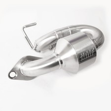 HMF Slip-On Mid Exhaust Exhaust for Kawasaki Teryx H2 (26) Stainless w/None picture