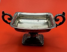 Antique Polish Silver Salt Cellar by Emil Radke Warsaw 84 Silver 19th Century picture