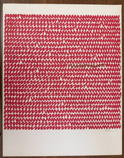 Vintage Original Aubrey Penny Signed Abstract Work Hyper Reflection Listed Art picture