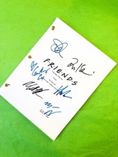 Friends Tv Show Script Jennifer Anniston, Matthew Perry, Lisa Kudrow, David Schw picture
