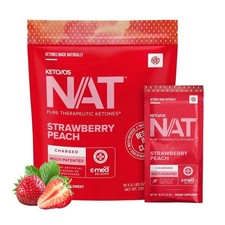 Pruvit Keto OS NAT Strawberry Peach Charged Ketones 20 Packs picture