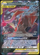 Pokemon Quajutsu & Zoroark GX Ultra Rare Forces in Harmony 107/214 NM DE picture
