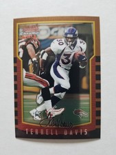 2000 Bowman Chrome Terrell Davis #124 Broncos picture