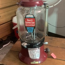 Vintage Columbus Model M Gumball Machine 1¢ Penny Chewing Gum 1930s Antique picture