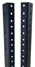 (1 PAIR) PENN ELCOM Vertical Rack Rails with Screws picture