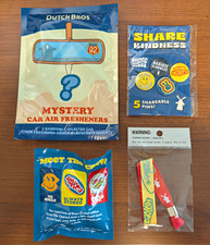 Dutch Bros. Route 92 Hanging Car Air Fresheners, 5 Pins, Charms And Wrist Band picture