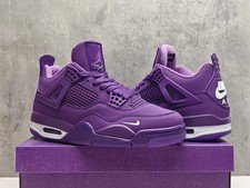 Nigel Sylvester x Jordan 4 Brick by Brick 'Purple Rain' Men's Size US 7-12 NEW picture