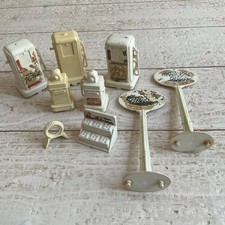 MARX HI-TEST DAY & NITE SERVICE CENTER OVAL SIGNS GAS PUMPS & MORE AS IS picture