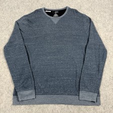 Sonoma Long Sleeve Stretch Casual Pullover Sweatshirt Men's Size XXL 2XL Blue picture