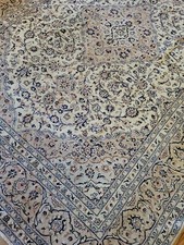8.3 x 11.5 ANTIQUE FINE OUSHAK VINTAGE TURKISH HEREKE CAUCASIAN SERAPI HERIZ  picture