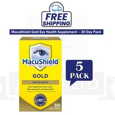 MacuShield Gold 90 Capsules 150 Day Supply Eye Health Supplement - PACK OF 5 picture