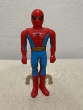 ⁠Vintage 1978 Popy Spider-Man Spiderman Sofubi Soft Vinyl Toei Marvel Japan Use picture