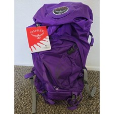 Osprey Sirrus 36 Women’s Hiking Backpack 36L WS/M Purple W/ Hydration Bladder picture
