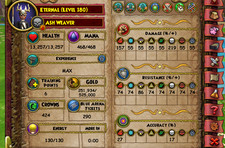 Wizard 101 Eternal Lvl 180 Death Luxury Setup + Pet + Gears READ DESCRIPTION picture