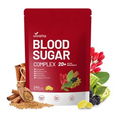 VIVONU Blood Sugar Complex Berberine Cinnamon Fenugreek 240 Softgels picture