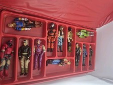 Vintage 1980s Hasbro G.I. Joe ARAH figure lot - 24 figures total with case picture