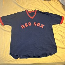 Vintage 1960s Red Sox shirt, very soft picture