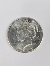 1925 U.S. Liberty Peace Silver Dollar Coin picture